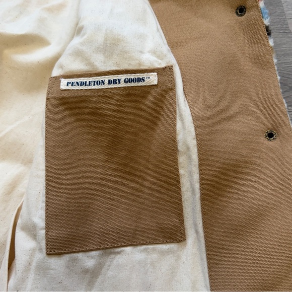 Pendleton Womens Danville Chimayo Sherpa Fleece Jacket - Picture 5 of 10